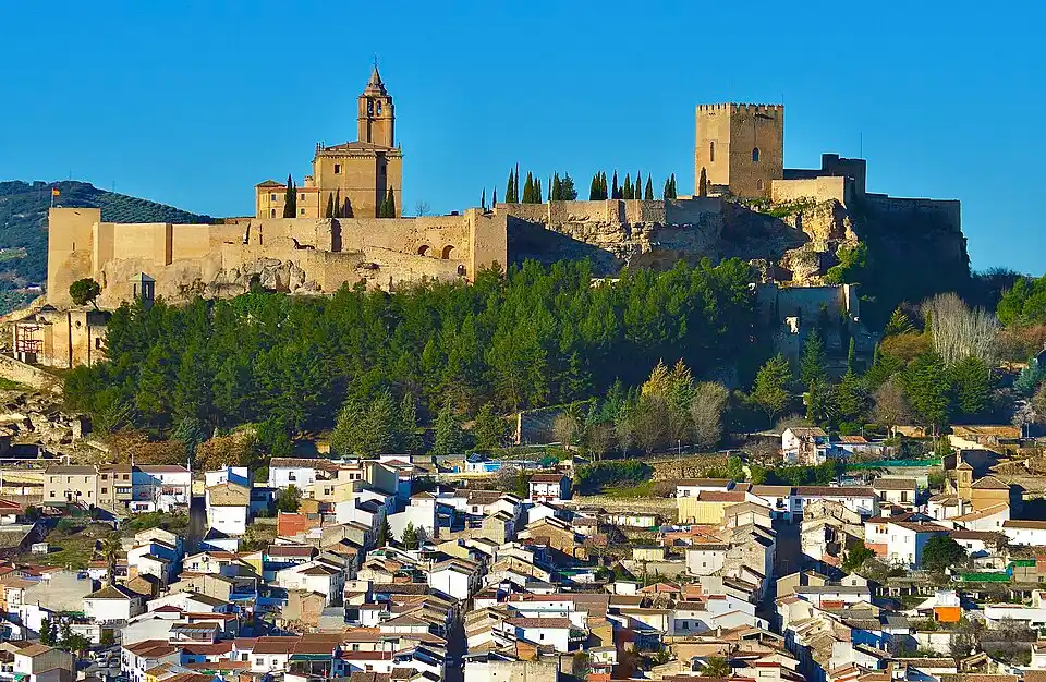 Vista aérea de un enclave de la provincia de Jaén